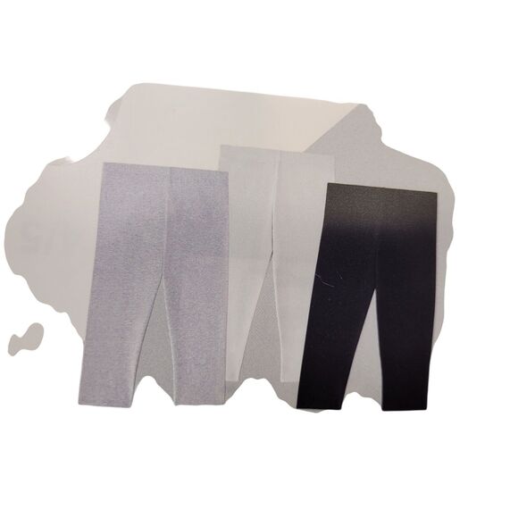 Member's Mark Girls Cotton Favorite Capri Leggings Pull-On Full Size 4/5 3-Pack - Picture 4 of 12